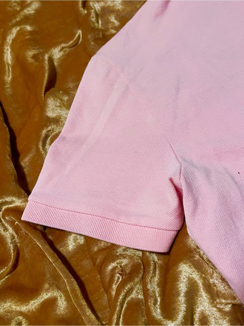 Lacoste Classic Fit Petit Piqué Polo Shirt - Light Pink Size: Large - Picture 9 of 9